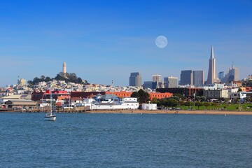 Fototapeta premium San Francisco city skyline