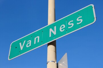 Obraz premium Van Ness Avenue in San Francisco