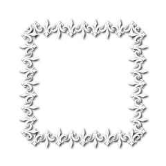 frames in vintage style with elements of ornament, art, pattern, background, texture