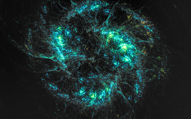 abstract fractal background