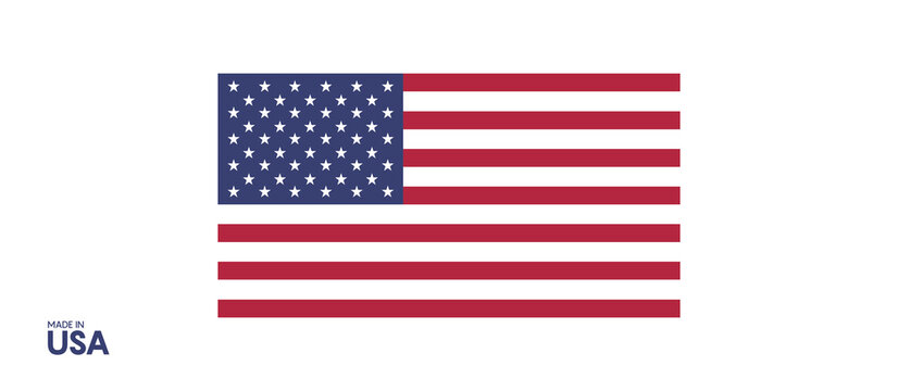 vector image of american flag 10 eps.