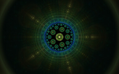 abstract fractal background