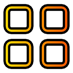 layout gradient icon