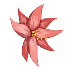 vector flower design flower set