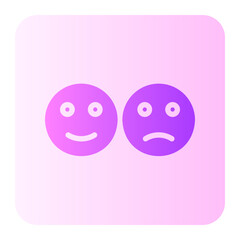 feedback gradient icon