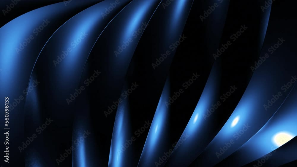 Poster moving stream of curved 3d lines. design. 3d metal lines move in plexus. illusion of tangle of lines