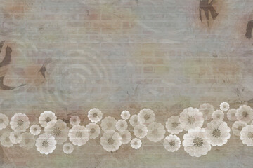 background with flowers