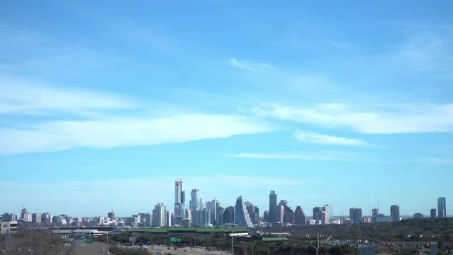 Austin, Texas Skyline 2023 (Wide View)