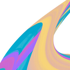 Colorful abstract watercolor patterned background transparent