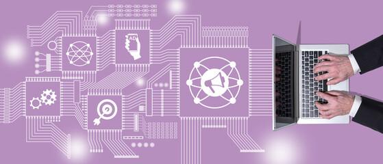 Concept of digital advertising