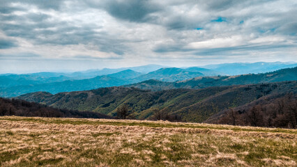 Beautiful view of the mountains of Ukraine