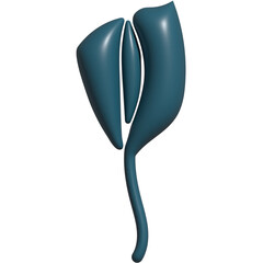 3D plants and flowers