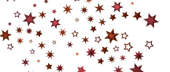 Fototapeta premium stars background, sparkle lights confetti falling. magic shining Flying christmas stars on night