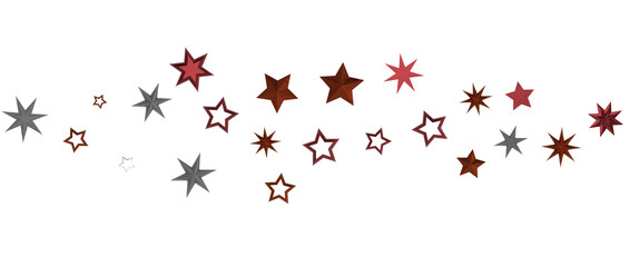 stars background, sparkle lights confetti falling. magic shining Flying christmas stars on night