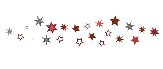 stars background, sparkle lights confetti falling. magic shining Flying christmas stars on night