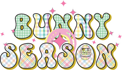 Retro Easter Day sublimation Design