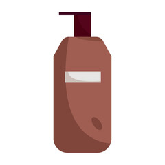 Isolated colored liquid soap bottle icon Vector