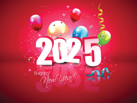 "Happy New Year 2025" Images – Browse 87 Stock Photos, Vectors, and