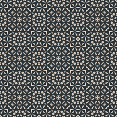 Geometric pattern. Seamless vector background. Ethnic graphic design.	