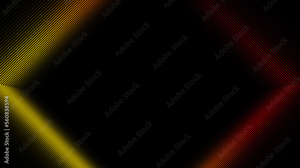 Poster Wave of dots and weave lines. Abstract background. Network connection structure. 3d rendering.