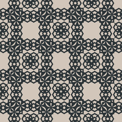 Geometric pattern. Seamless vector background. Ethnic graphic design.	
