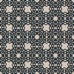 Geometric pattern. Seamless vector background. Ethnic graphic design.	