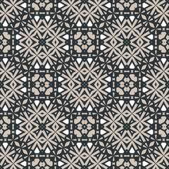 Geometric pattern. Seamless vector background. Ethnic graphic design.	