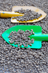 Akadama for bonsai trees. Japanese soil