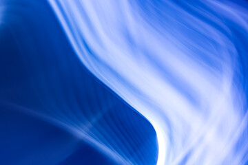 Abstract waves and ripples. Back in blue and white.