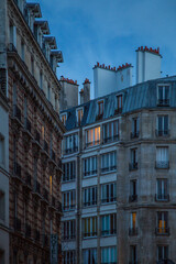 Parisian apartment building