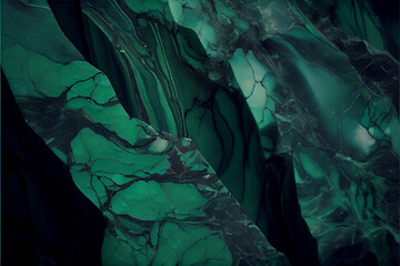 Fototapeta premium Emerald Green Marble texture 