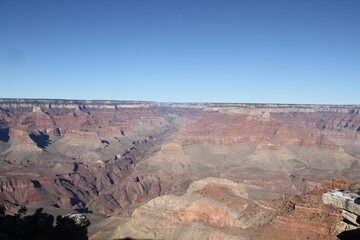 Fototapeta na wymiar Grand Canyon stretches on