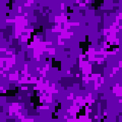 Purple camouflage pattern