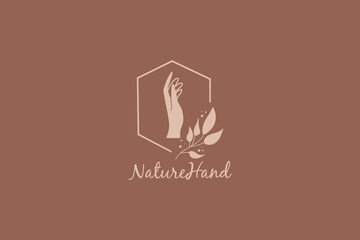 Logo Nature Hand