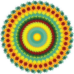luxury ornamental mandala for Henna, Mehndi, tattoo, decoration, Decorative ornament in ethnic oriental style,
 Template for textiles, curtains, clothes, shirts, scarves, pillows and wallpaper.