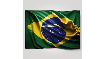 Fototapeta na wymiar Bandeira do Brasil