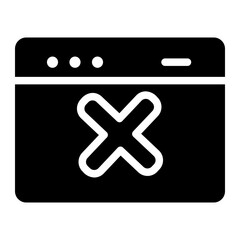 Obraz premium reject icon