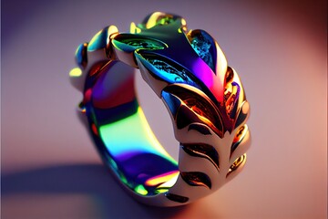 ring created with generative ai technology
