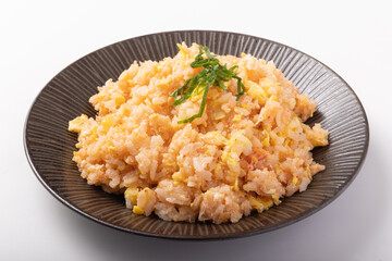 明太子バターチャーハン