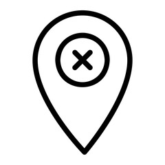 Obraz premium maps and location icon
