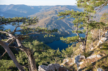 lake in the mountains