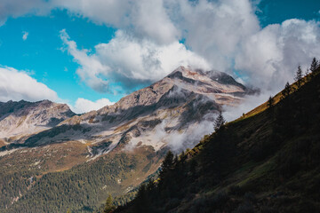 Italian Alps Mountains view