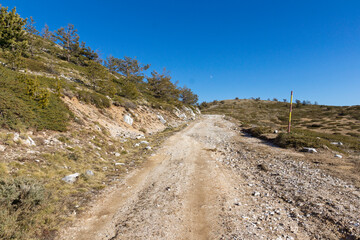 Landscape of Pirin Mountain near Orelyak peak, Bulgaria