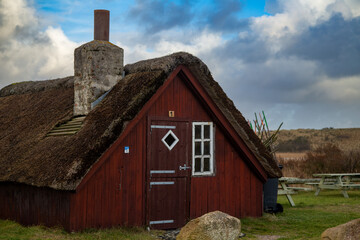 Traditionelle Fischerhütte 