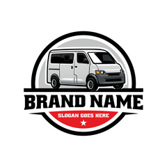 van car illustration logo vector © winana