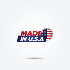 Made In USA Elegant Label Design
