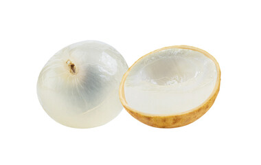 fresh longan on transparent png