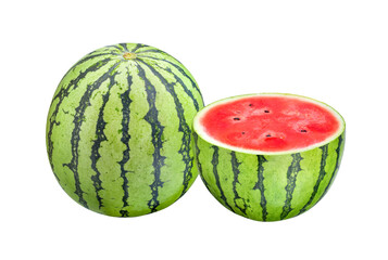 watermelon isolated on  transparent png