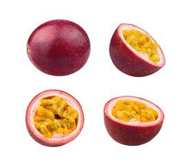Passion fruit  on transparent png