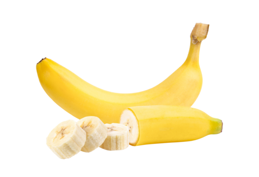banana on transparent png